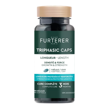 Capsules triphasiques – Complément pour la croissance et la résistance des cheveux